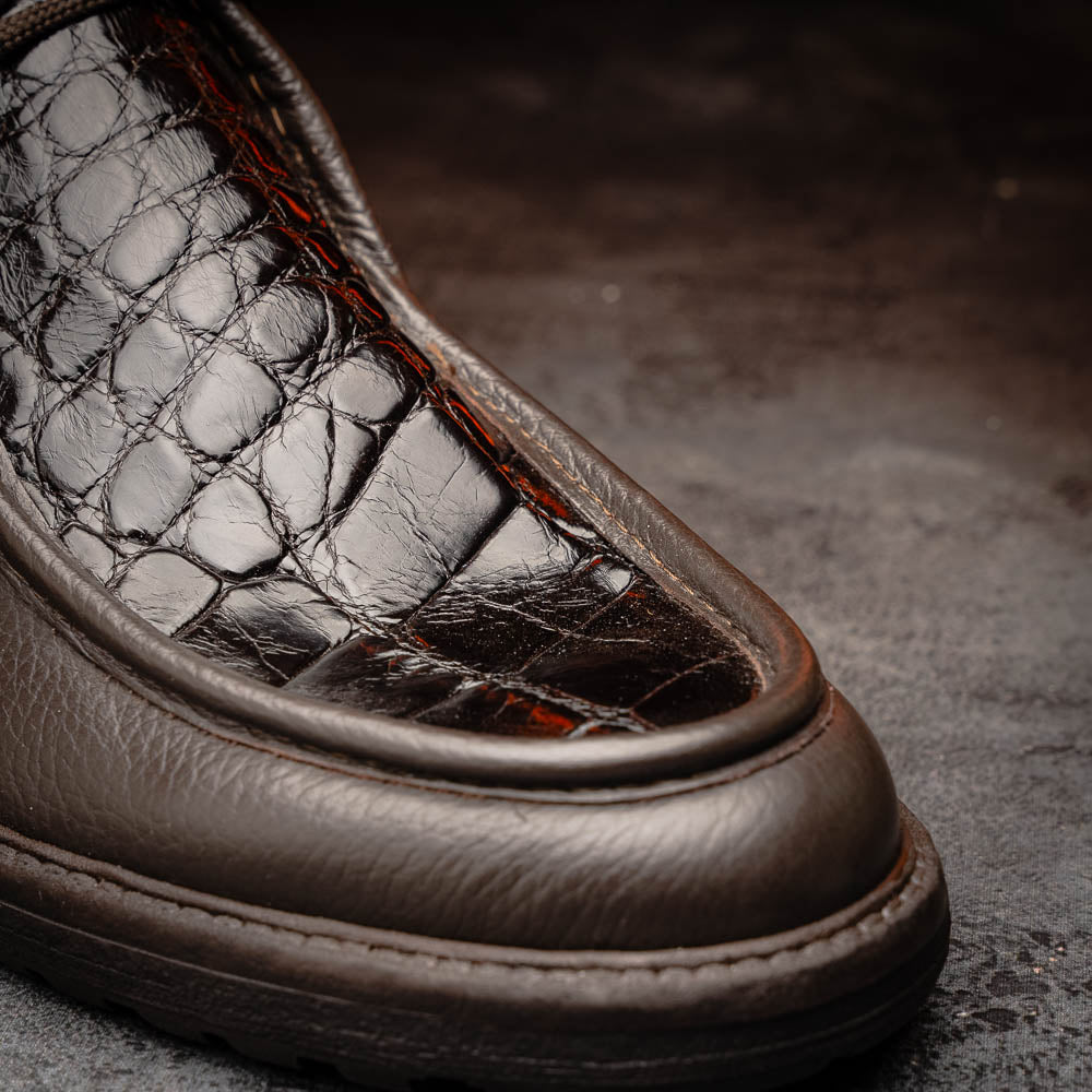 Mauri 2700 Alligator / Time Chukka Boots Sport Rust