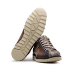 Harris Firenze 1913 Hand Shaded Leather Sneaker Brown