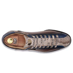 Harris Firenze 1913 Hand Shaded Leather Sneaker Brown