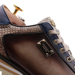 Harris Firenze 1913 Hand Shaded Leather Sneaker Brown