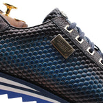 Harris Firenze 1913 Leather Sneakers Blue