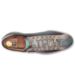 Harris Firenze 1913 Hand Shaded Leather Sneakers Green