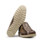 Harris Firenze 1913 Hand Shaded Leather Sneakers Beige