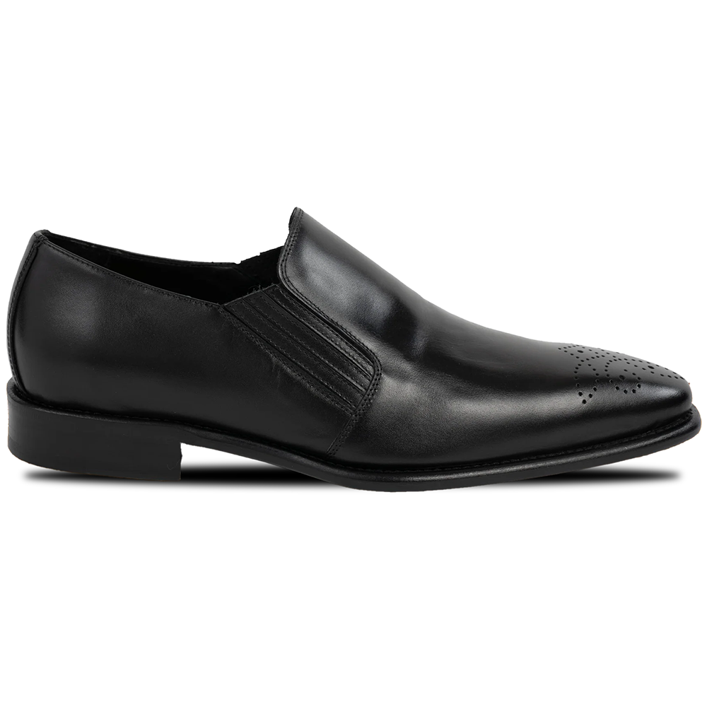 Calzoleria Toscana Pilati Double Gore Slip On Black