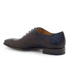 Mezlan Daimyo Snake Print Oxfords Brown (20481)