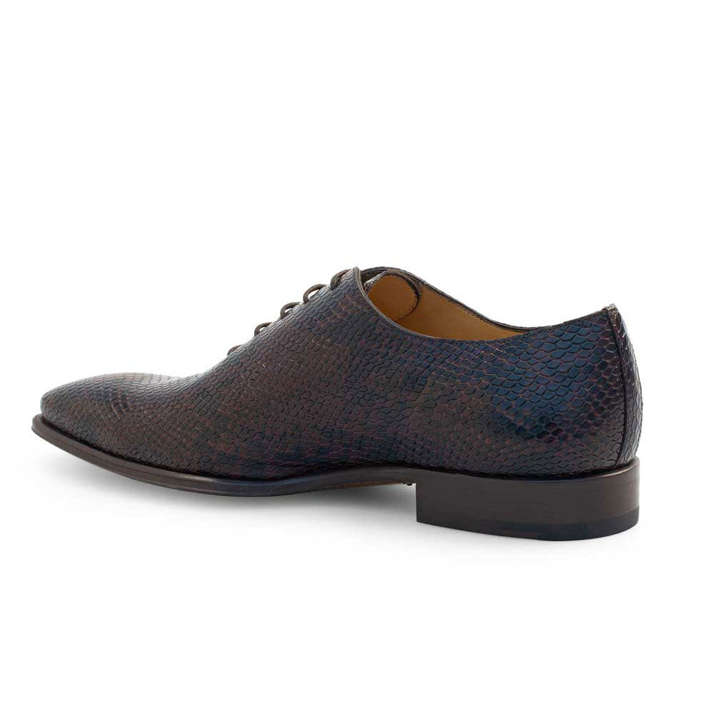 Mezlan Daimyo Snake Print Oxfords Brown (20481)