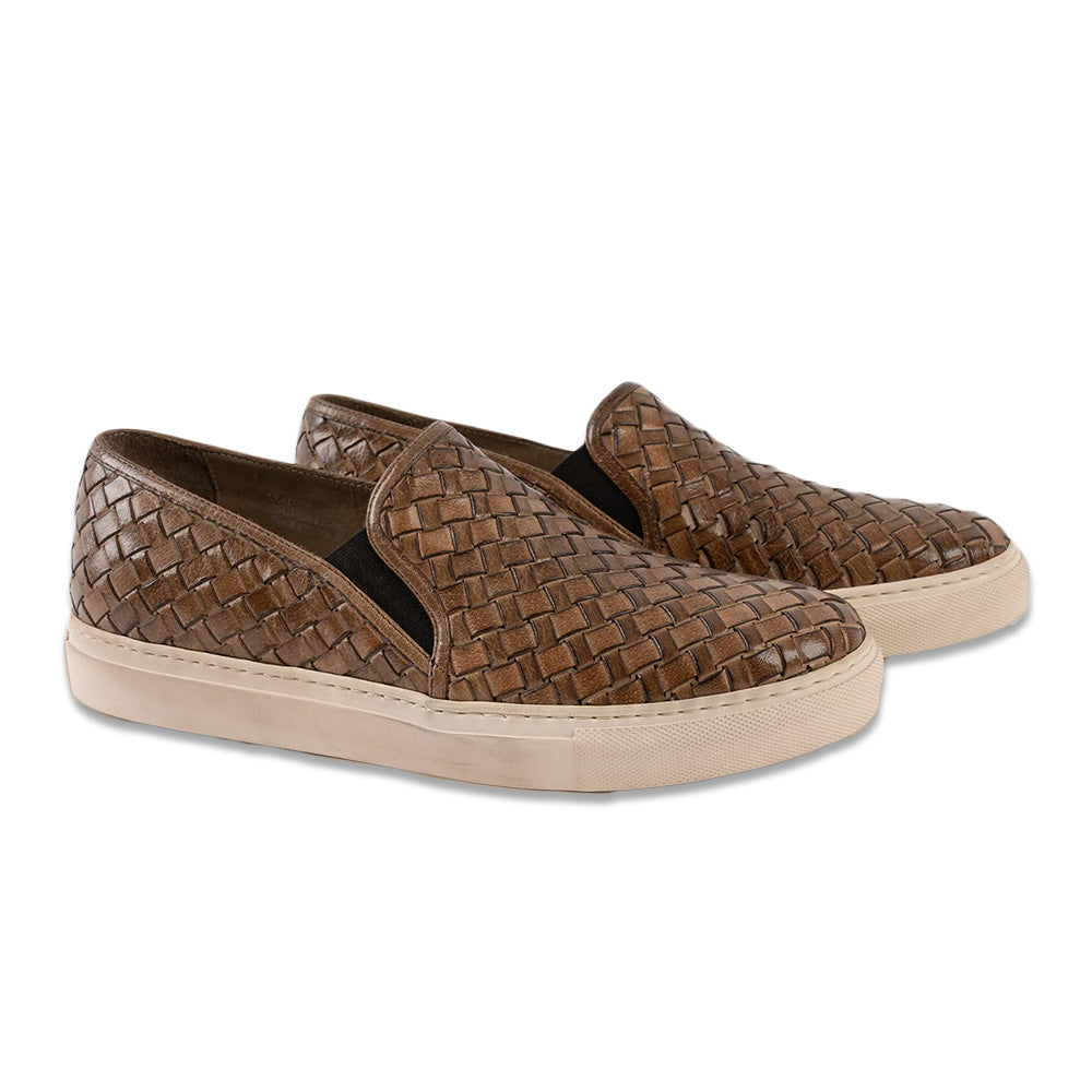 Calzoleria Toscana Enea Woven Loafers Moor