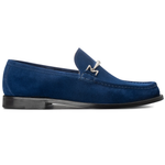 Moreschi Blue Suede Loafer (144541C)