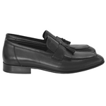 Corrente 3010 Kiltie Tassel Loafer Black