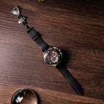 Tonino Lamborghini Spyder 3020SP Chronographic Sport Watch Black/Chrome (Limited Edition)