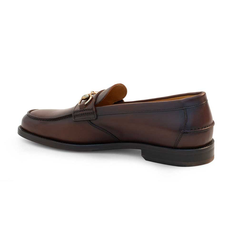 Mezlan E410 Leather Horsebit Loafer Brown (3151)