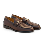 Mezlan E410 Leather Horsebit Loafer Brown (3151)