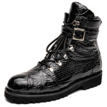 Mauri 3200 Crocodile Boots Black