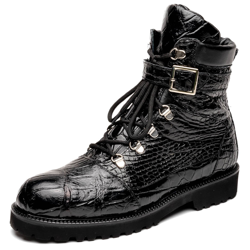 Mauri 3200 Crocodile Boots Black