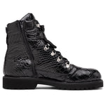 Mauri 3200 Crocodile Boots Black (Special Order)