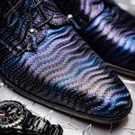 Mauri 3208 Gala Balera Shoes Blue / Purple / Black
