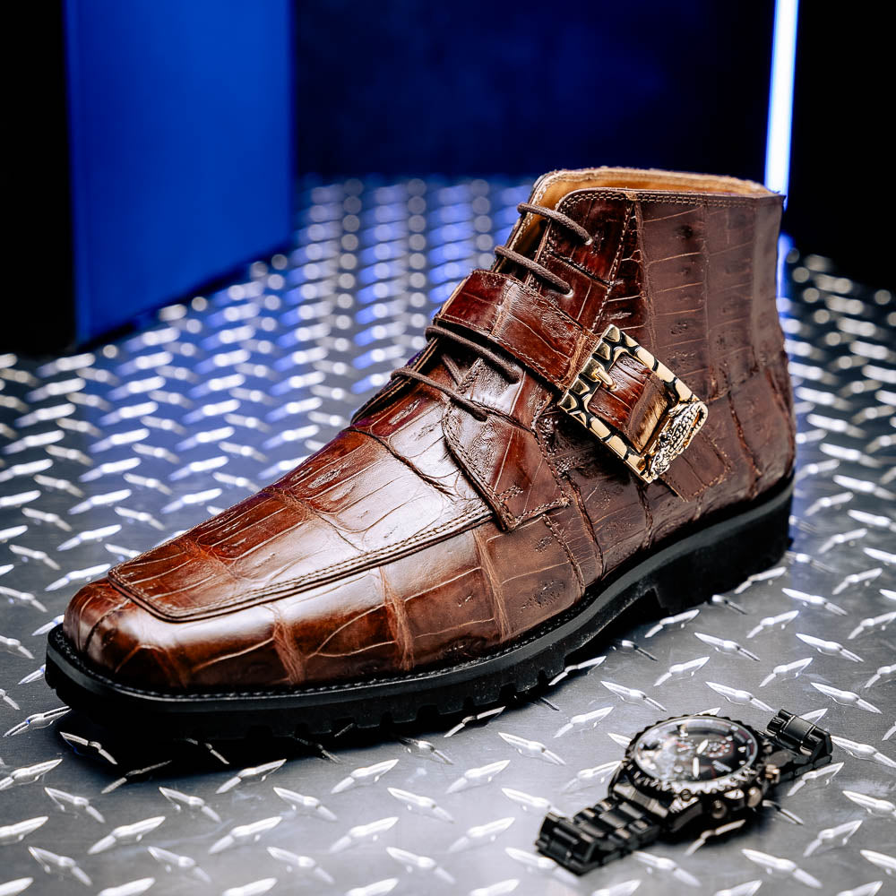 Mauri 3238/1 Baby Croc Boots Camel
