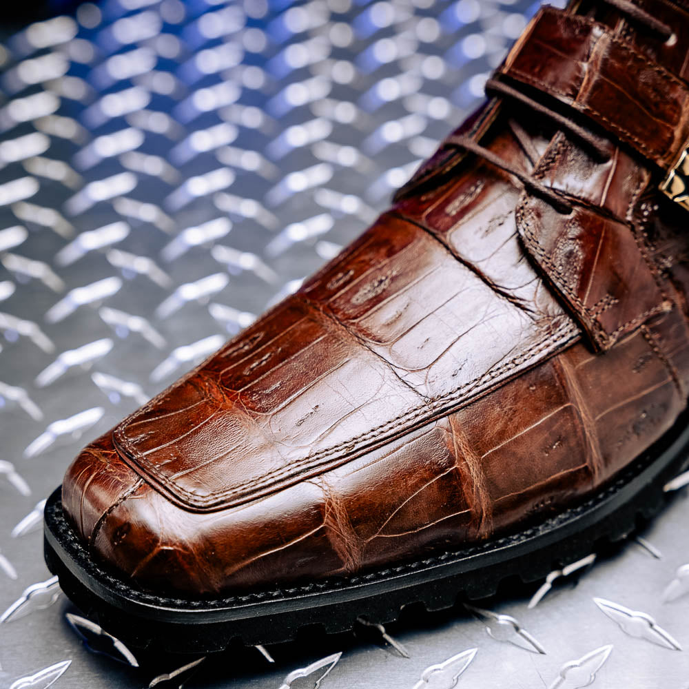 Mauri 3238/1 Baby Croc Boots Camel | MensDesignerShoe.com