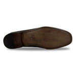 View product image 6: Calzoleria Toscana 3238-M Ostrich Bit Loafers Dark Brown