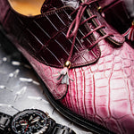 Mauri 3265 Alligator Shoes Multi Ruby