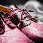Mauri 3265 Alligator Shoes Multi Ruby
