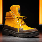 Mauri 3271 Baby Croc & Nappa Boots Sport Rust / Toffee (Special Order)