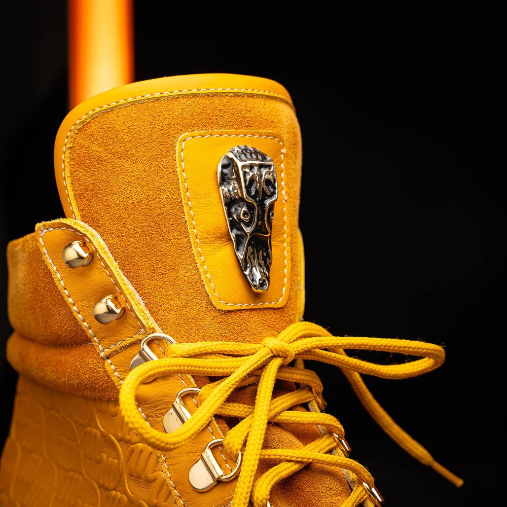 Mauri 3271 Baby Croc & Nappa Boots Sport Rust / Toffee (Special Order)