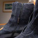 Corrente C202-3273 Python & Leather Boots Navy