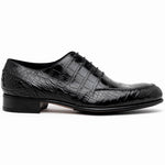 Caporicci 3319 Alligator Oxfords Black