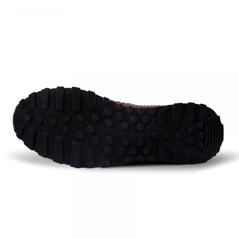 Vinci Leather The Boss Pyth Snk Skin Sneaker Tan