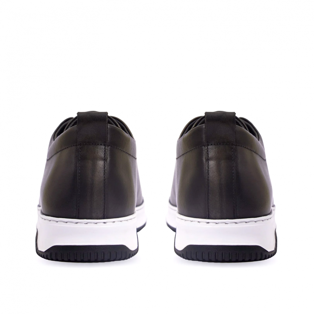 Vinci Leather The Urgup Mens Sneaker Black (18624 Z-4)