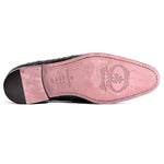 Corrente C01708-3470BC Crocodile Embossed Leather Bit Loafer Green