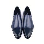 Corrente C1401-3519 Cap Toe Loafers Navy