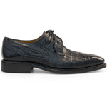 Mezlan Crocodile Derby Lace Up Black (3576-F)