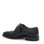 Mezlan Crocodile Derby Lace Up Black (3576-F)