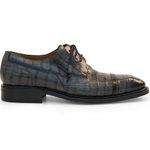 Mezlan Crocodile Derby Lace Up Grey (3576-F)