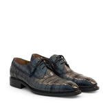 Mezlan Crocodile Derby Lace Up Grey (3576-F)
