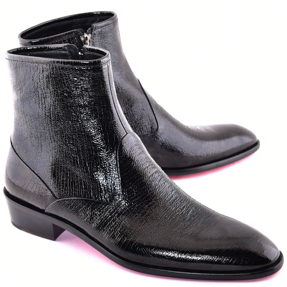Corrente C197-3617V Vita Leather Boots Black