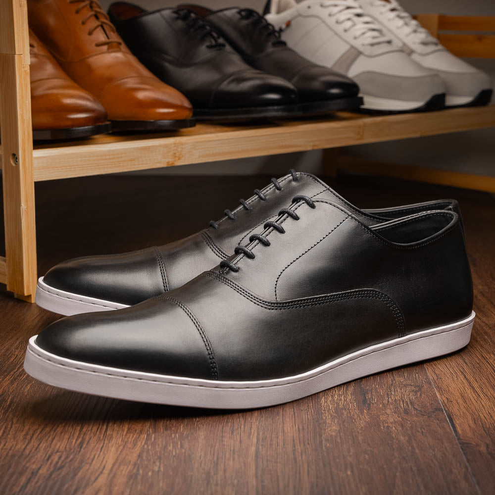 Allen Edmonds Park Avenue Oxford Dress Sneaker Black (3860)