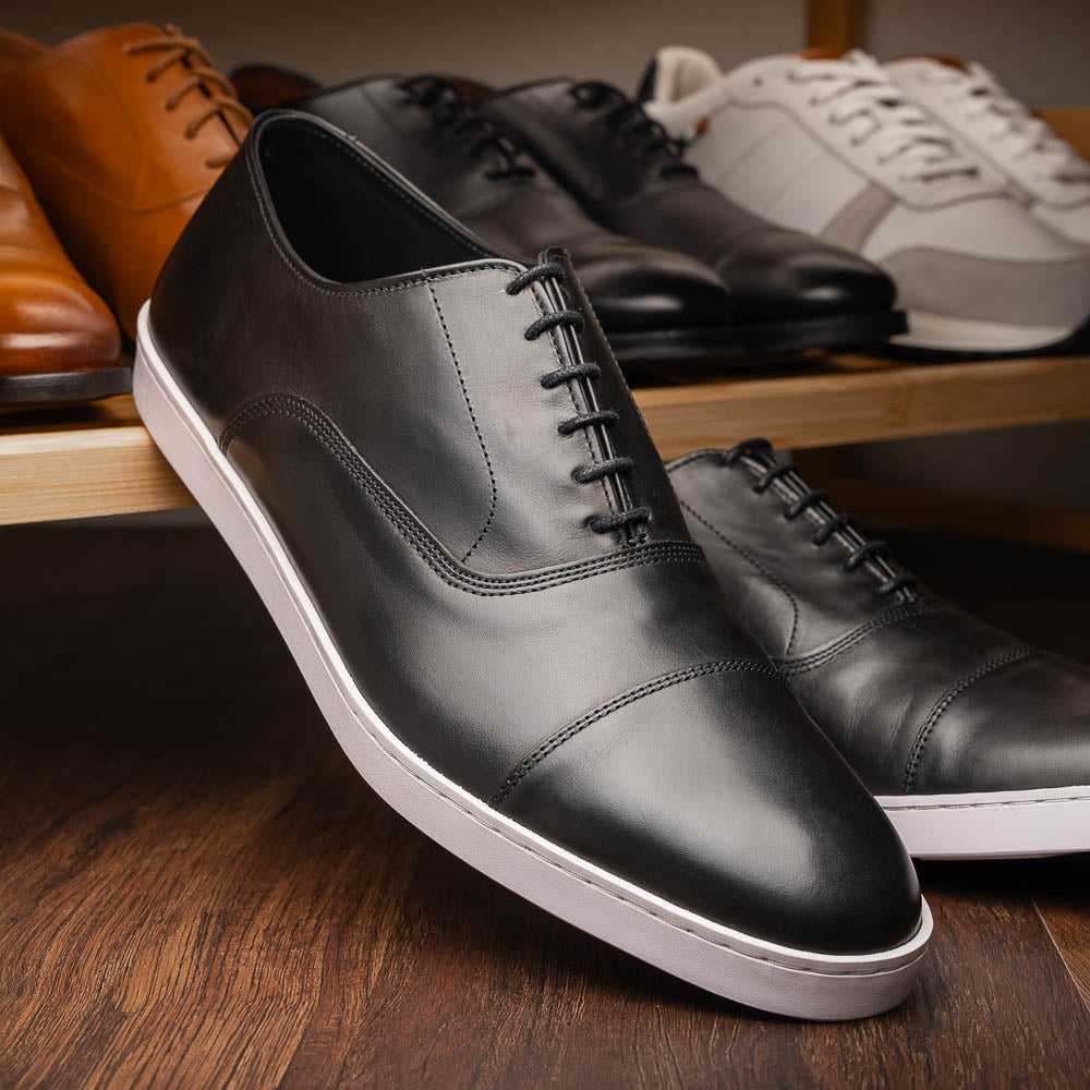 Allen Edmonds Park Avenue Oxford Dress Sneaker Black (3860)