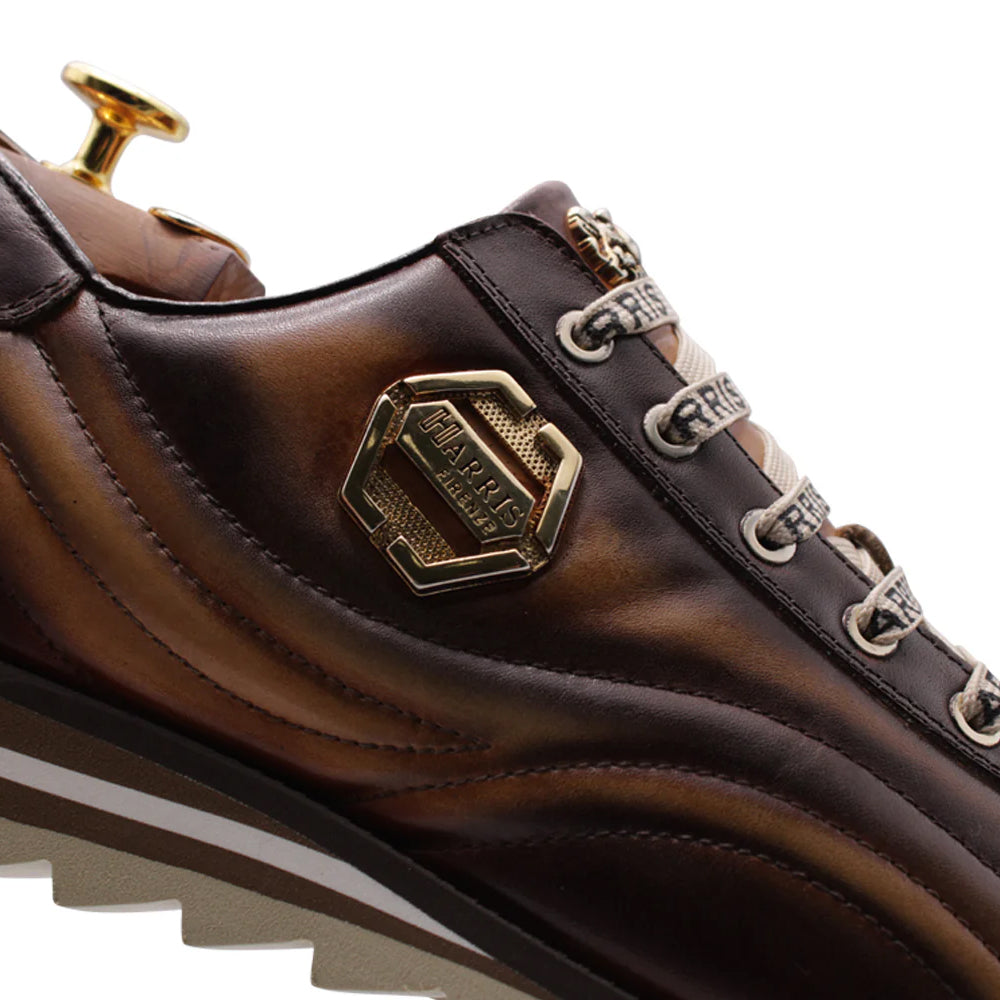 Harris Firenze 1913 Leather Sneakers Brown