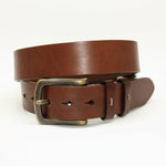 Torino Leather 38mm Burnished Harness Leather - Brown