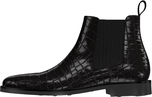 Chelsea Boot Classic Alligator - Custom Exotic Skins Monti