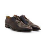 Mezlan Daimyo Snake Print Oxfords Brown (20481)