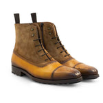 Mezlan Kyoto Lace Up Boots Honey (20518)
