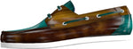 Belvedere Giuseppe Crocodile & Lizard Boots Antique Peanut