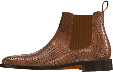 Chelsea Boot Classic Python - Custom Exotic Skins Monti