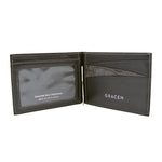 Gracen Nile Crocodile Money Clip Gray