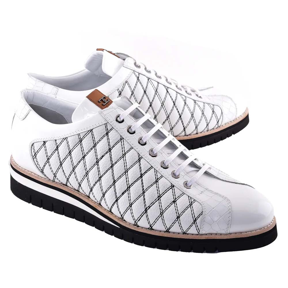 Corrente C21107-4005 Sport Comfort Fashion Sneakers White