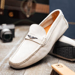 Moreschi 144406C Suede Drivers White